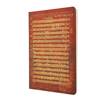 Mozart, The Hunt A5 Lined Softcover Cahier, 80pg, 100GSM by Paperblanks (Embellished Manuscripts Collection)