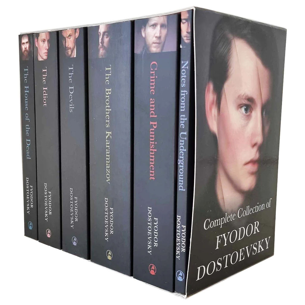 Complete Collection of Fyodor
Dostoevsky 6 Books Set