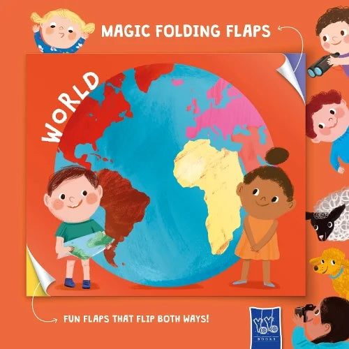 Magic folding flaps - World – BIBLIOTHEK | Barakat for bookstore