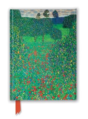 Gustav Klimt: Poppy Field (Foiled Journal)
