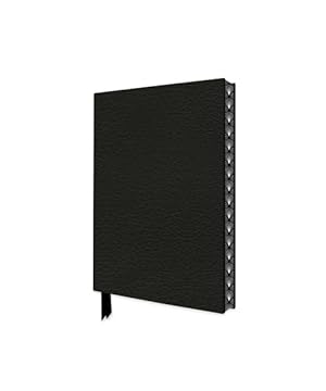Ebony Black Artisan Pocket Journal (Flame Tree Journals)
