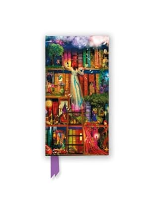 Aimee Stewart: Treasure Hunt Bookshelves (Foiled Slimline Journal)